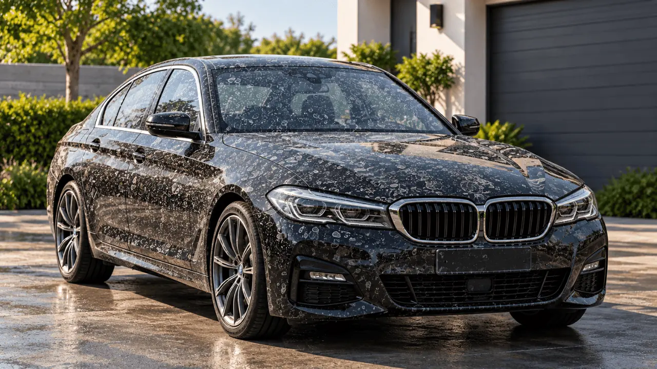 Hard-Water Spots on Cars